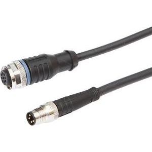 Ipf Electronic - Konfektioniertes Sensor-Aktor-Kabel Verbindungsleitung, 0,6m, VK060F65 M12 Dose 4polig