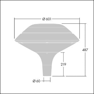 Thorn - Straßen - und Platzleuchte LED - Leuchtenkopf PLI F 24L #96668610 4000K
