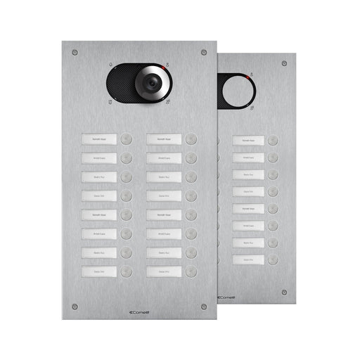 Comelit - Türstation für Türkommunikation Frontplatte Switch IX0216 16 Teiln. 2-reih.V4A