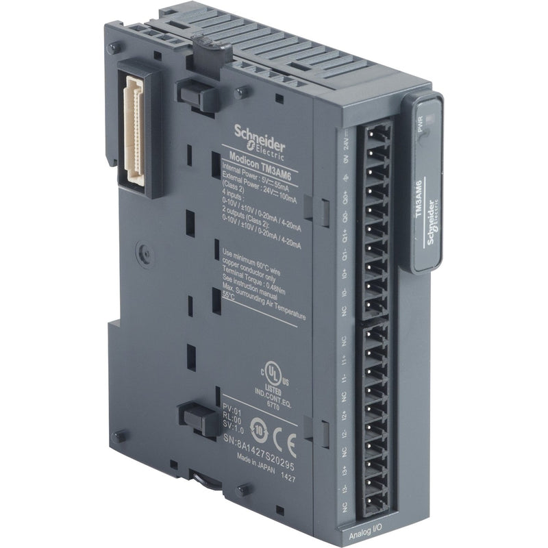 Schneider Electric - SPS-Analoges Ein-/Ausgangs-Modul E/A-Erweiterung TM3 TM3AM6 EA-Modul 4a.E./2a.A