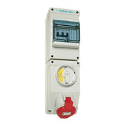 Walther Werke - CEE-Steckdose abschaltbar, abgesichert (IEC 60309) Wandsteckdose AU110TA 16A 5P 6h