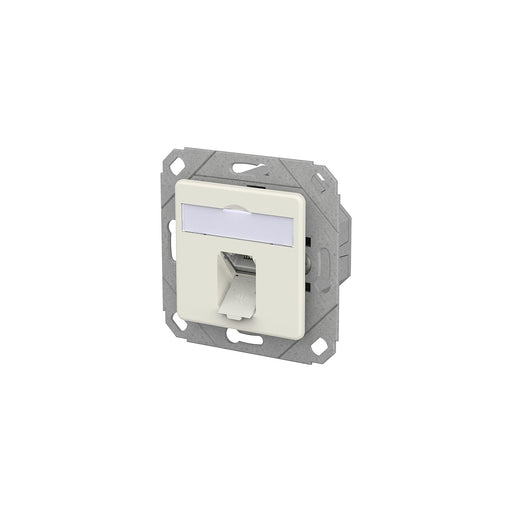 Metz Connect - Kommunikationsanschlussdose Kupfer RJ45 Anschlussdose LSA++ 130E371102-I UPk reinweiß