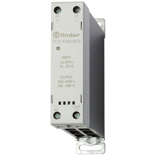 Finder - Halbleiterrelais Lastrelais nullpunktsch. 77.31.9.024.8070 1S 30A 24V AC/DC