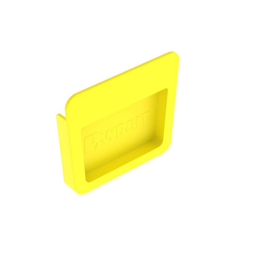 Panduit - Endstück für Kabelrinne Endkappe FREC4X4LYL 100mm x 100mm