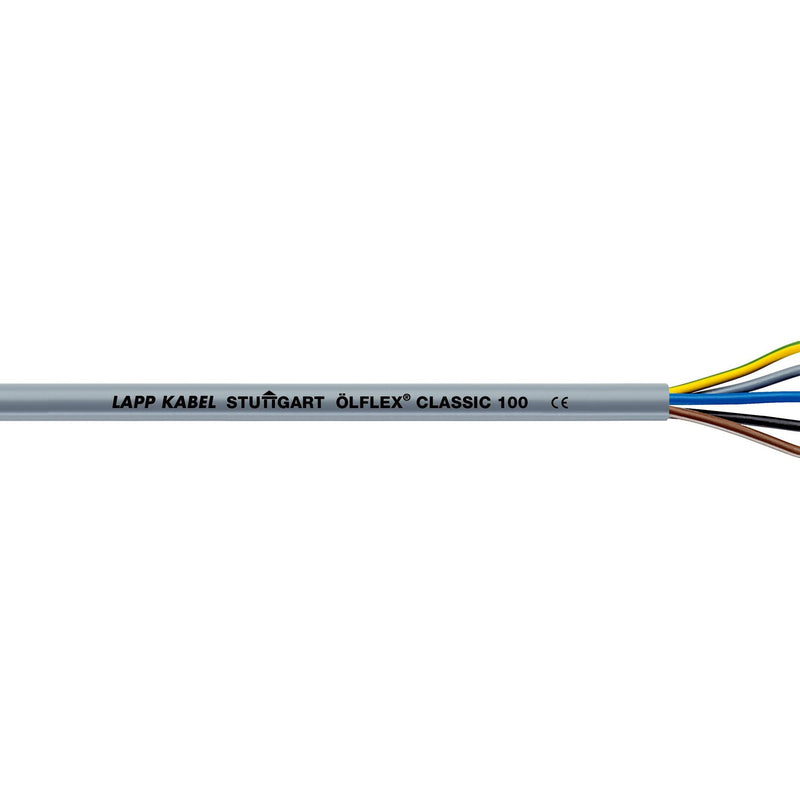 Lapp Kabel&Leitung - Energiekabel < 1 kV, für ortsveränderlichen Einsatz ÖLFLEX CLASSIC 100 0010086 50/750V 2X2,5