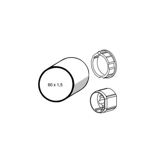 Somfy - Zubehör/Ersatzteile für Tor-/Rollladenantriebe Mitnehmer LT 50 9751013 60x1,5/2,0 − 1 Stück
