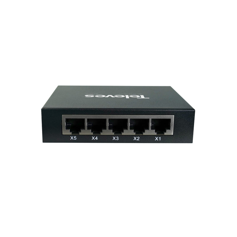 Televes - Netzwerk Switch Ethernet Switch L2 SWUM-1000-5 5x10/100/1000Mbps
