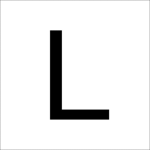 RZB - Beschriftung Buchstaben/Zahlen Buchstabe "L" 99224.003.L 200mm