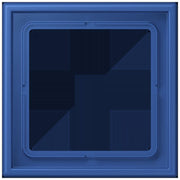Jung - Abdeckrahmen Rahmen 1-fach LC 981 253 bleu outremer 59