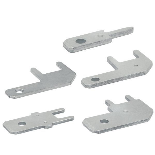 Klauke - Rund-/Flachsteckverbindung Flachstecker 2010 − 100 Stück