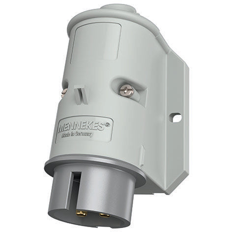 Mennekes - CEE-Gerätestecker (IEC 60309) Wandstecker 1967 16A,3p,12h,50V,IP44