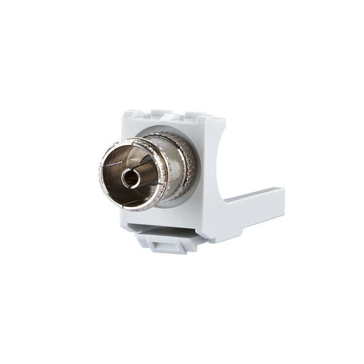 Metz Connect - Koax-Kupplung KOAX modul IEC-Buchse 130898-02-I − 10 Stück