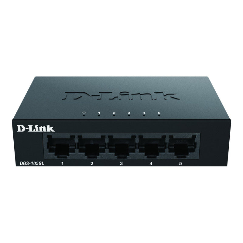 DLink - Netzwerk Switch 5-Port Gigabit Switch DGS-105GL/E ohne IGMP