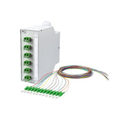 Metz Connect - Patchpanel LWL OpDAT REGpro Blister 15024A976060E 6xLC-D APC OS2