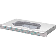 Metz Connect - Patchpanel LWL Patchfeld splice 1504557712-F 12xLC-D OM3 − 1 Stück