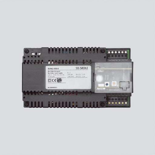 Siedle&Söhne - Netzgerät für Türkommunikation Bus-Video-Netzgerät BVNG 650-0 DE f. In-Home-Bus Video