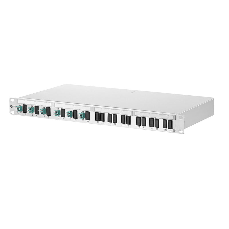 Metz Connect - Patchpanel LWL LWL-Patchfeld OpDAT PF 1502007706-E 1HE 6xLC-D OM3 VIK