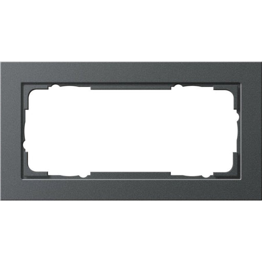 Gira - Abdeckrahmen 2f anth 100223 E2
