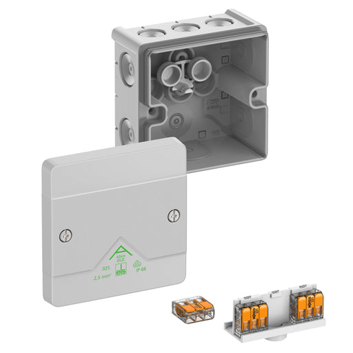 Spelsberg - Dose, Gehäuse für Montage auf der Wand/Decke Abzweigkasten Abox SLK-2,5²