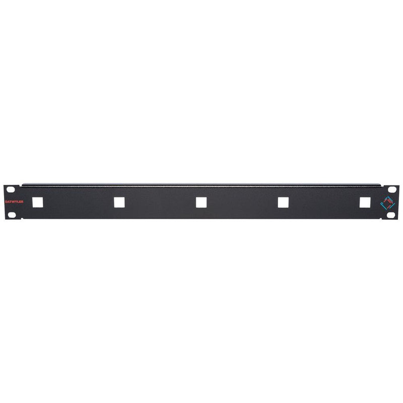 Dätwyler IT Infra - Patchpanel Kupfer Rangierpanel 19Z 1HE sw 1407689