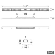 LTS Licht&Leuchten - Pendelleuchte LED-Pendelleuchte LUZP1510683060ORGRsw 830, DALI
