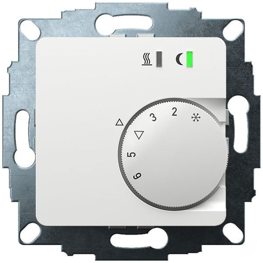 Eberle Controls - Raumthermostat/Uhrenthermostat UP-Raumregler 5-30C AC230V UTE 2500-RAL9016-G50 Ausgang Triac