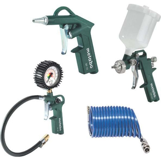 Metabowerke - Zubehör und Werkzeuge für Druckluft Druckluft-Zubehör-Set LPZ 4 Set 4-teilig