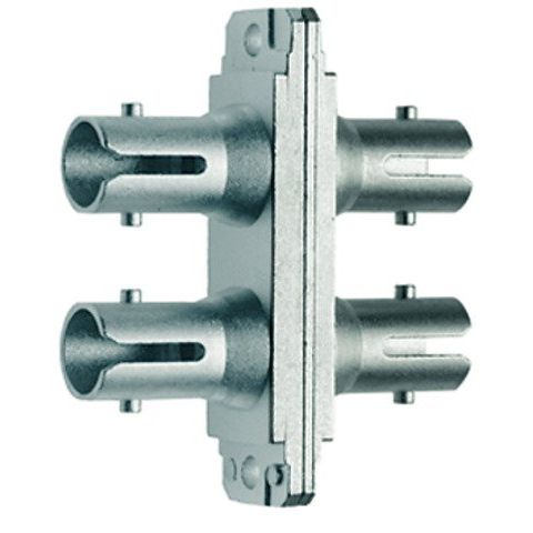 Telegärtner - LWL-Kupplung T-ST-Duplex Kuppl.MM 100007078 Flanschmontage