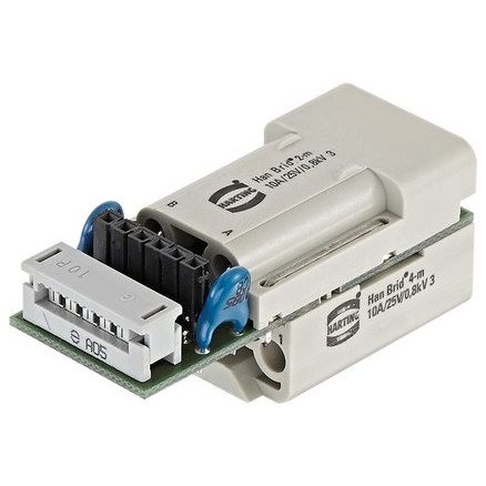 Harting - Kontakteinsatz für Rechtecksteckverbinder Han Brid-sti-C 09120062611 Cu-Bus-Modul-sti-c − 10 Stück