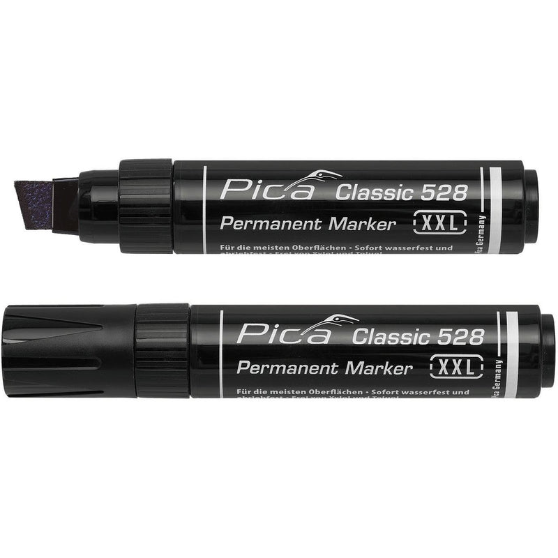Pica-Marker - Markierungsstift Permanent Marker XXL 528/46 schwarz, 4-12mm