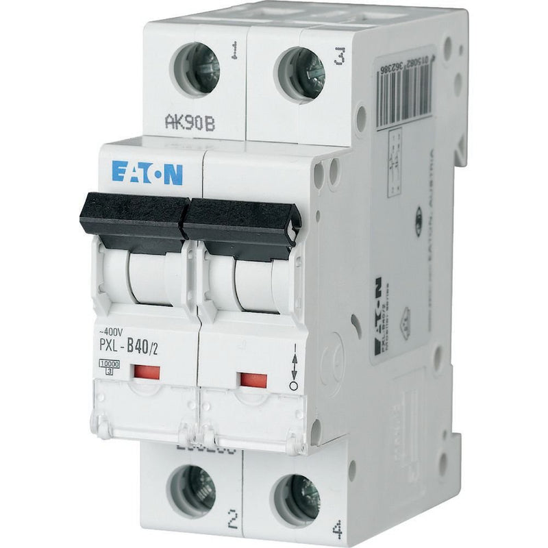 Eaton - Leitungsschutzschalter LS-Schalter m.Beschrift. PXL-B40/2 B 40A, 2p