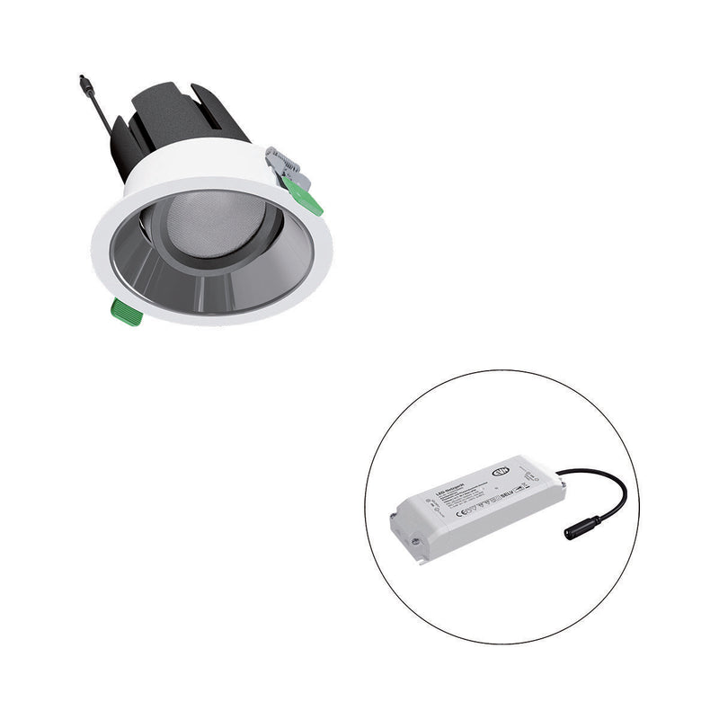 EVN Lichttechnik - Downlight/Strahler/Flutlicht LED-Einbauleuchte modular F04R11SM2530L24P Konfigurationstype