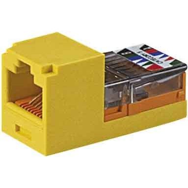 Panduit - Modularer Steckverbinder MINI-JACK Buchse Kat5 CJ588RDY − 10 Stück