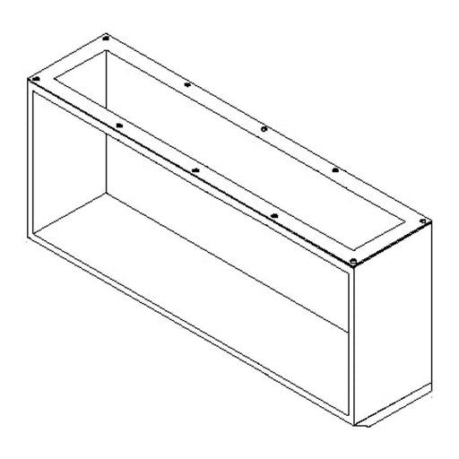 Walther Werke - Sockel/Sockelelement (Schaltschrank) Erdstück 83214095 1440 mm breit