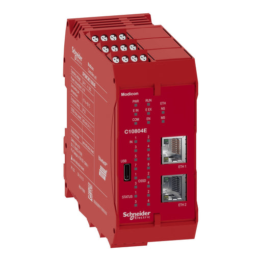 Schneider Electric - Gerät zur Überwachung von sicherheitsgerichteten Stromkreisen Sich-Controller CPU2 XPSMCMC10804BE 8E 4A MpFb Rs Sk