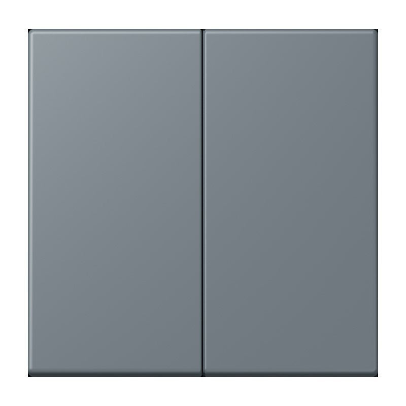 Jung - Abdeckung/Bedienelement für Installationsschalterprogramme Wippe 2fach LC 995 251 gris 59 (4320H)