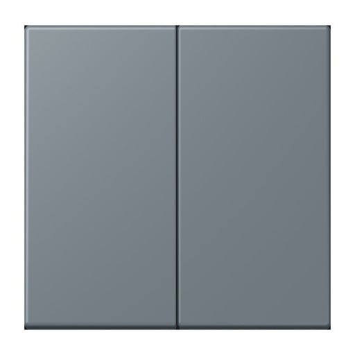 Jung - Abdeckung/Bedienelement für Installationsschalterprogramme Wippe 2fach LC 995 251 gris 59 (4320H)