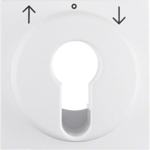Berker - Abdeckung/Bedienelement für Installationsschalterprogramme Zentralstück pws 15061909 f.Schlüsselschalter