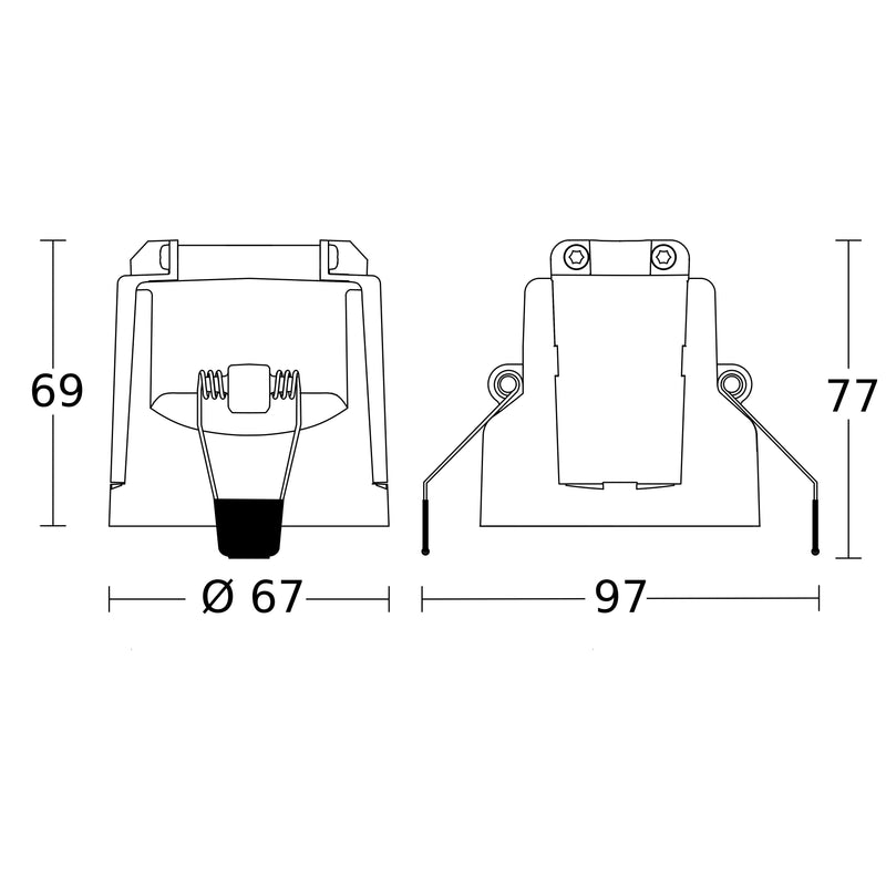 Steinel - Bussystem-Bewegungsmelder Bewegungs-u.Präsenzmelder PDIR43608DALI2IDDEBs Decken-EB, DALI2