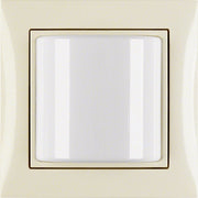 Berker - Behindertenelement für Installationsschalterprogramme Lichtsignal ws/gl 52038982 mit Rahmen