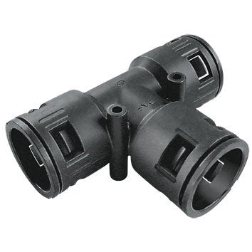 Flexa - Verbinder für Wellschläuche Schnellverschraubung RQT-PA AD3x28,5sw T-Verteiler − 10 Stück