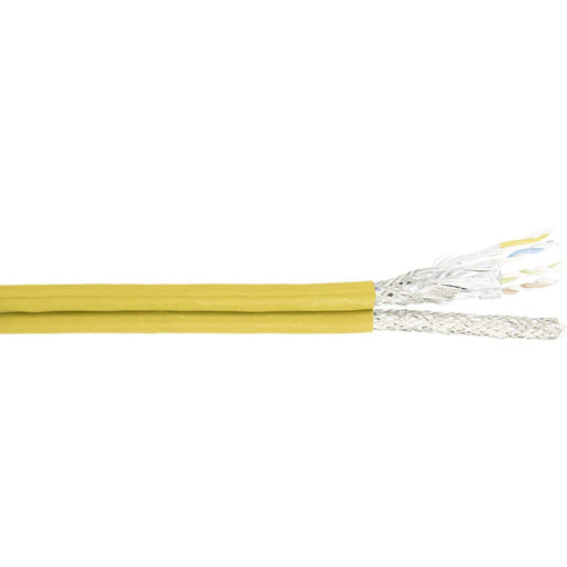 Acome - Daten- und Kommunikationskabel Acome1007 Kat.7 gelb R8205S-Cca-T500 8P S/FTP AWG23 − 500 Meter