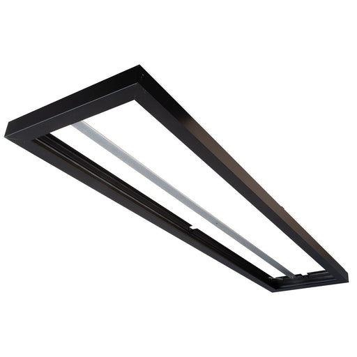 SG Leuchten - Mechanisches Zubehör/Ersatzteile für Leuchten Anbaurahmen 212259 300x1200 schwarz − 1 Stück
