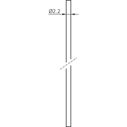 Di-soric - Lichtwellenleiter-Lichtsystem Kunststoff-Lichtleiter WRBK-1 Meterware