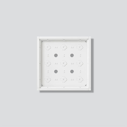 Siedle&Söhne - Montageelement für Türstation Gehäuse-Aufputz GA 612-3/3-01 W Weiß