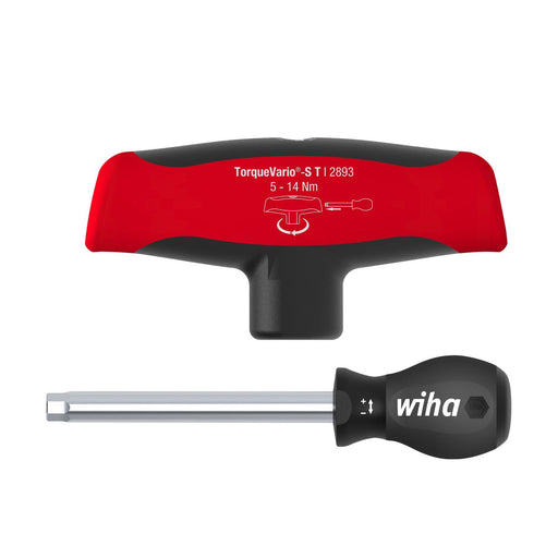 Wiha - Drehmomentschlüssel Drehmomentwerkzeug 2893 5-14Nm TorqueVario-STplus