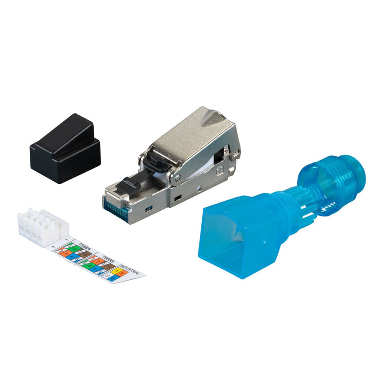EFB-Elektronik - Modularer Steckverbinder RJ45-Stecker Cat.6A 88035AV.1 AWG22-27 Metall