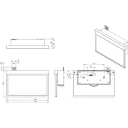 RP-Technik - Sicherheitsleuchte LED-Rettungszeichenleuchte AMW009ML-E ZB + ML