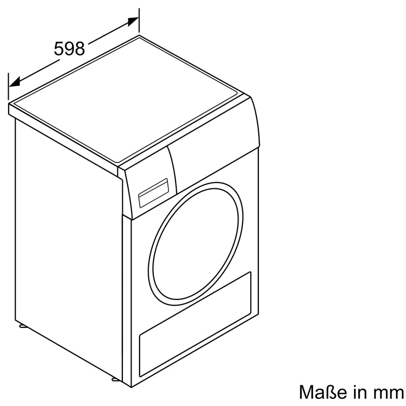 Bosch - Wäschetrockner Wärmepumpentrockner WQG235DH0 Serie6,Express