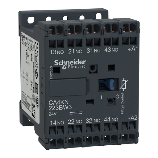 Schneider Electric - Hilfsschütz, Relais Hilfsschütz CA4KN223-BW3 2S 2Ö 24VDC